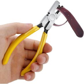 Watch Band Wrist Leather Strap Belt Eyelet Hole Punch Plier Repair Hand Kit Tool