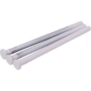 Hinge Outlet Hinge Pins for Doors, 4 inches, White, 3 Pack