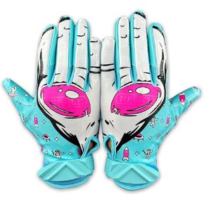 Battle Sports Wide Receiver Football Gloves - Adult and Youth Football Gloves