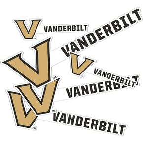 Desert Cactus Vanderbilt University Stickers Commodores VU Vinyl Decals Laptop Water Bottle Car Scrapbook T3 (Type 3-3)