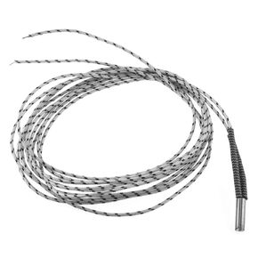 DGZZI Cartridge Heater 2m 12V 50W Upgraded Ceramic Cartridge Heater Wire Heating Tube 3D Printer Accessories for CR-10s Pro/X, Ender 3/3X/3 Pro, Anet A8, Maker Select V2.1, Monoprice V2, V6 Volcano M