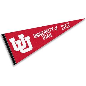 College Flags & Banners Co. Utah Big 12 Pennant Flag