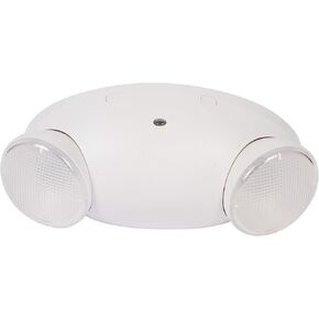 Morris Products Micro LED Emergency Light – White, High Output, Remote Capable - 76 Lumens - Energy Saving Emergency Lighting Unit – Compact Design – Thermoplastic Housing - Rechargeable, (73114)
