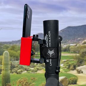 Push Cart Adaptor for Phone Caddy - Use Your Phone Caddy with a Golf Push Cart