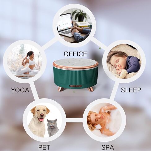 500ml Diffuser for Home ，Essential Oil Diffuser with 7 Colors，Diffusers for Essential Oils Large Room, Office & Home in Saudi Arabia
