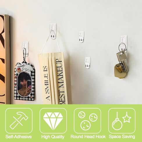 مشابك كابل لاصقة، 86 قطعة من مشابك الإضاءة الجنية الصغيرة الشفافة، خطافات بلاستيكية صغيرة ذاتية اللصق، حامل مشبك ضوء عيد الميلاد الشفاف لتعليق أسلاك كابلات الإضاءة (حجم مختلط) in Kuwait