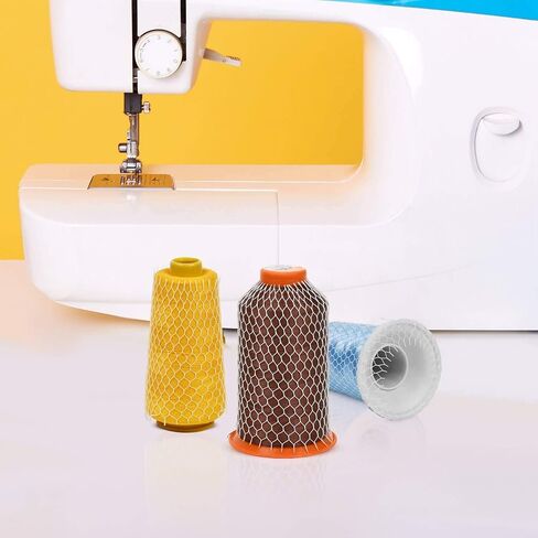 100 pieces 6" Long Embroidery Thread Net Good for Rug Hooking Strips, for small and large Cones from ThreadNanny in Saudi Arabia