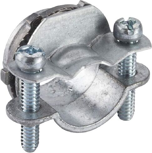 Halex - 3/8 Inch Non-Metallic Twin Screw Clamp Connectors - 05103B4P - 4 Pack CCP - 100 Per Pack, 400 Total in Saudi Arabia