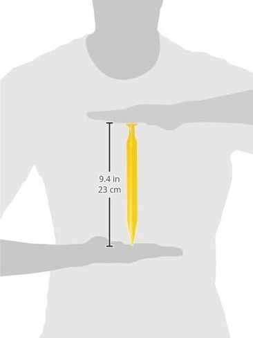 Coghlan's ABS Tent Peg, 12 inches, 6 Pack, Yellow in Saudi Arabia