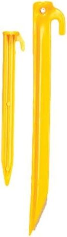 Coghlan's ABS Tent Peg, 12 inches, 6 Pack, Yellow in Saudi Arabia