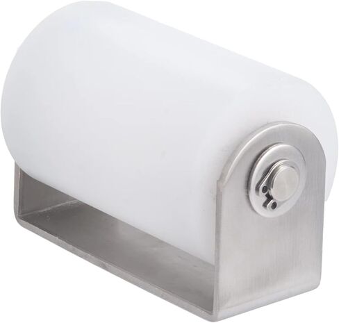 Plutreas Slide Gate Guide Roller 2Pcs Nylon Rolling Gates Guider with C Bracket (3 inch) in Saudi Arabia