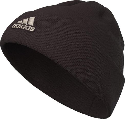 قبعة صغيرة لفريق adidas للرجال، قبعة/قبعة منسوجة من الأكريليك ذات مقاس قياسي لفصل الشتاء in Saudi Arabia