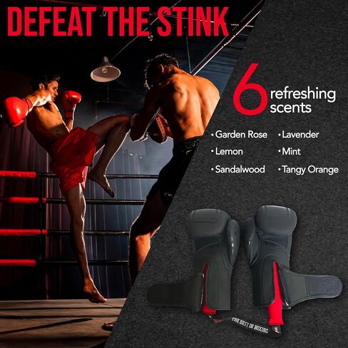 مزيل الروائح الكريهة من Ringside Equipment، يمتص الرطوبة غير المرغوب فيها، مزيل الرائحة لحقيبة الصالة الرياضية، وحقيبة البولينج، وقفازات الملاكمة، ومزيل الروائح الكريهة للأحذية للملاكمة وجميع الألعاب الرياضية، ومعدات الملاكمة، واللافندر in Kuwait