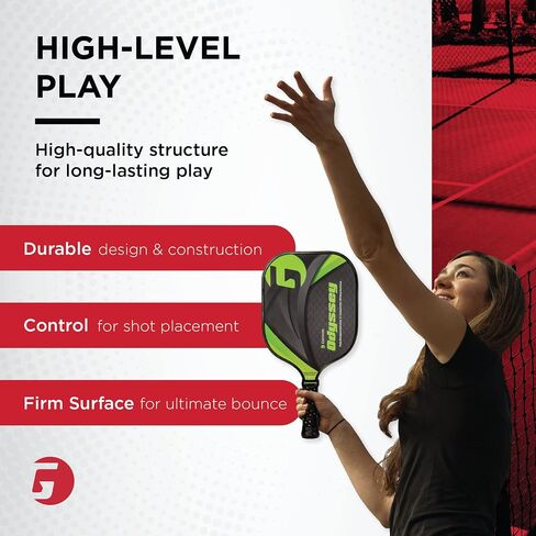 GAMMA Pickleball Paddles, Venture Series, USAPA Approved, Graphite Composite Surface, Honeycomb Grip, Conqueror, Discovery, Odyssey, Unbeatable Control, High Performance in Kuwait