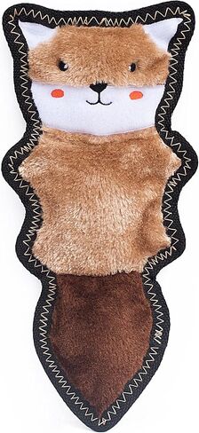 ZippyPaws ZP880 Z Stitch Skinny Peltz Fox Squeak Toy in Saudi Arabia