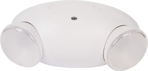 Morris Products Micro LED Emergency Light – White, High Output, Remote Capable - 76 Lumens - Energy Saving Emergency Lighting Unit – Compact Design – Thermoplastic Housing - Rechargeable, (73114) in Saudi Arabia