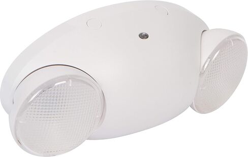 Morris Products Micro LED Emergency Light – White, High Output, Remote Capable - 76 Lumens - Energy Saving Emergency Lighting Unit – Compact Design – Thermoplastic Housing - Rechargeable, (73114) in Saudi Arabia