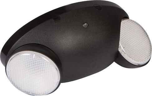 Morris Products Micro LED Emergency Light – White, High Output, Remote Capable - 76 Lumens - Energy Saving Emergency Lighting Unit – Compact Design – Thermoplastic Housing - Rechargeable, (73114) in Saudi Arabia