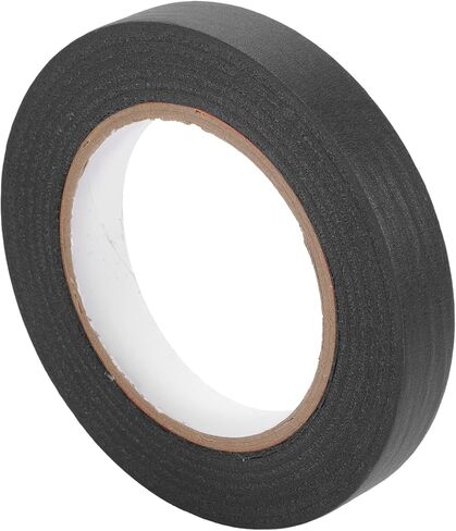 1 Pc 0.8 Inches x 54.7 Yards Universal Painters Tape - DIY Car Auto Paint for Masking Tape No Residue - Crepe Paper Black in Saudi Arabia