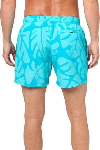 BOSS Men's Standard Tonal Print Swim Trunks in Saudi Arabia