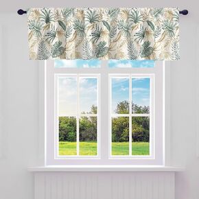 Leopard Print Valance Curtains for Living Room Bedroom, Safari Cheetah Print Curtain Valances for Windows Bathroom, Brown Wild Animal Curtain Valances for Windows Bathroom, 1 Panel 52"x12", Gray