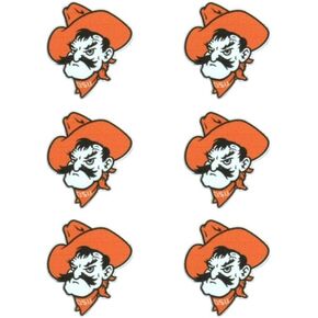 Wincraft NCAA Oklahoma State Cowboys Face Tattoos, Team Colors, One Size