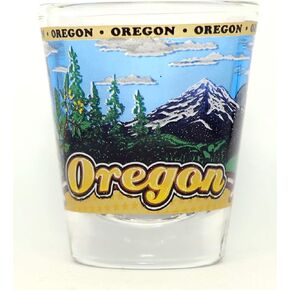 Oregon State Wraparound Shot Glass