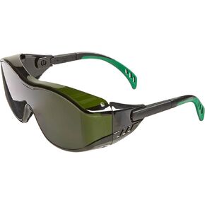 Cover2 IR OTG Safety Glasses 6966 Black Temples, IR Filter Shade 5.0 Lens