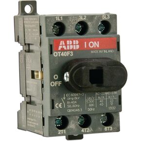 ABB OT25F3 Non-Fused Disconnect, 25 Amp, 3-Pole