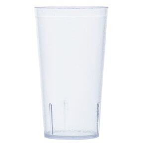 G.E.T. Heavy-Duty Plastic Restaurant Tumblers, 16 Ounce, Clear (Set of 12)