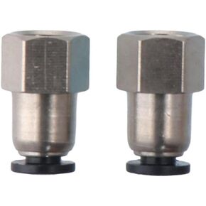 FEIYING Push to Connect Tube Fitting,Pneumatic Connecter 2pcs 1/8 NPT Female Push-to-Connect Fittings,Female Straight Pneumatic Connecter