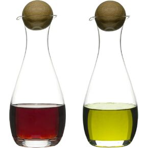 Sagaform Bottles Nature Collection Oil/Vinegar Carafe, 10-Ounce, Glass in Saudi Arabia