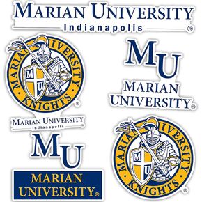 Desert Cactus Marian University Stickers (in) Stickers Knights MU Vinyl Decals Laptop Water Bottle Car Scrapbook 13.46x10.94 Sheet T2 (Type 2)