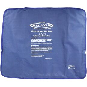 Relaxus Hot & Cold Soft Gel Pack (14" x 17")