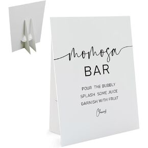 Momosa Bar Sign, Wedding Party Decor, Momosa Bar Signage Party, Momosa Bar Minimalist Theme Sign, Momosa Bar Decoration, Bridal Shower Decorations, Bridal Shower Sign（zxmmm12）