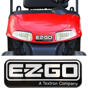 Roykaw Golf Cart Name Plate/Emblem Compatible with EZGO RXV 2008-up Golf Cart Models, Replaces OEM # 606405