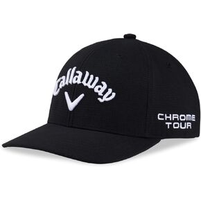 Callaway Golf Performance Pro Tour Cap Collection Headwear (XL, White/Black)