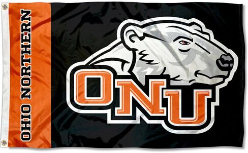 ONU Ohio Northern University Large College Flag in Saudi Arabia