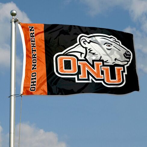 ONU Ohio Northern University Large College Flag in Saudi Arabia