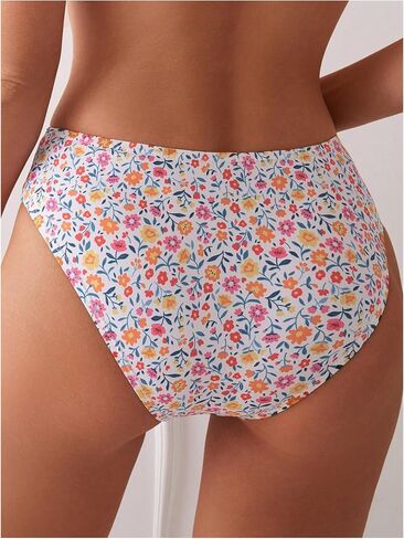 SOLY HUX Bathing Suit for Women Floral Print Bikini Sets Two Piece Swimsuit in Saudi Arabia