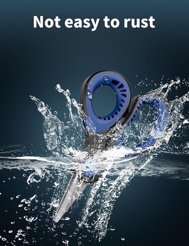5.66" Fishing Scissors,Super Sharp Braided Line Cutter,Fishing Scissors Saltwater,Lncludes Lanyard,Multifunction Fishing Line Clippers for Freshwater and Saltwater Use. in Saudi Arabia