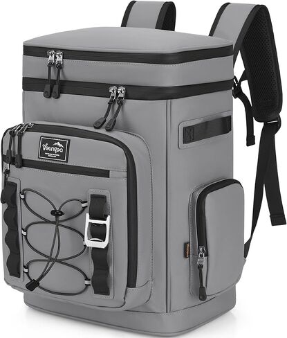 42Cans Cooler Backpack Insulated Waterproof for Men and Women, Large LeakProof Backpack Cooler, Yellow in Saudi Arabia