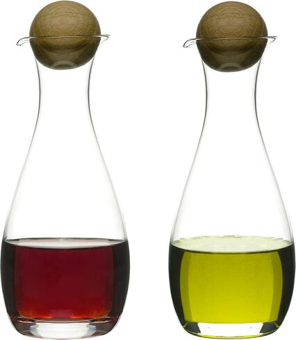 Sagaform Bottles Nature Collection Oil/Vinegar Carafe, 10-Ounce, Glass in Saudi Arabia