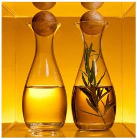 Sagaform Bottles Nature Collection Oil/Vinegar Carafe, 10-Ounce, Glass in Saudi Arabia
