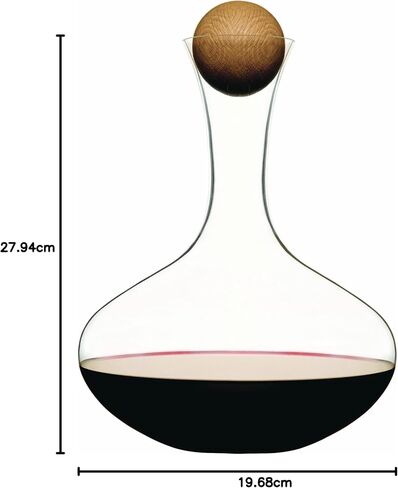 Sagaform Bottles Nature Collection Oil/Vinegar Carafe, 10-Ounce, Glass in Saudi Arabia