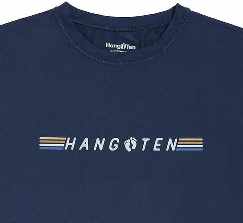 Hang Ten Men's Rashguards - Switchfoot in Blue, Large in Saudi Arabia