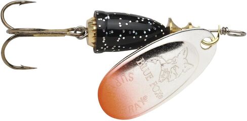 Blue Fox Classic Vibrax Spinner, 3/8-Ounce, Silver/Fluorescent Green in Saudi Arabia