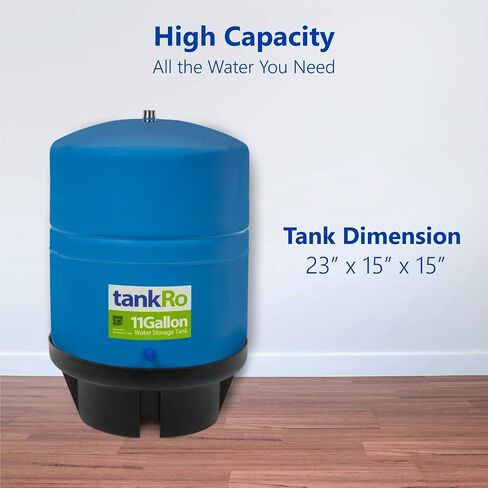 – RO Water Filtration System Expansion Tank – 11 Gallon Water Tank – Large Reverse Osmosis Water Storage Pressure Tank in Saudi Arabia