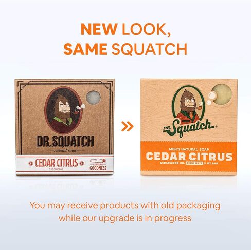 Dr. Squatch Men's Bar Soap - 3-Pack Alpine Sage - All Natural Bar Soap for Men - 3 Bars of Soap - Smell like a Warm Mountain Breeze in Saudi Arabia