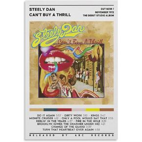 Steely Dan - Can't Buy A Thrill Canvas Poster Bedroom Decoration Landscape Office Valentine's Birthday Gift Unframe-style12x18inch(30x45cm)